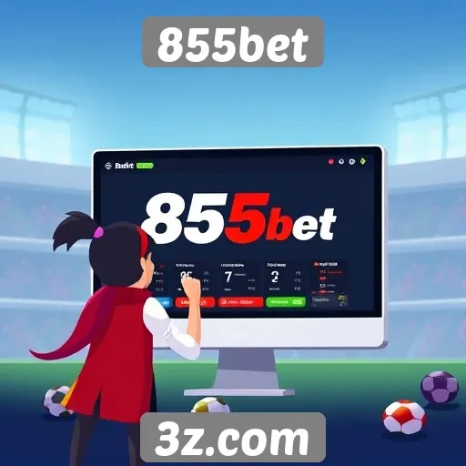 Interface do usuário e experiência de navegação no 855bet